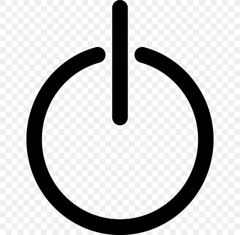 Power Symbol Clip Art, PNG, 640x800px, Power Symbol, Area, Art, Black And White, Electricity Download Free
