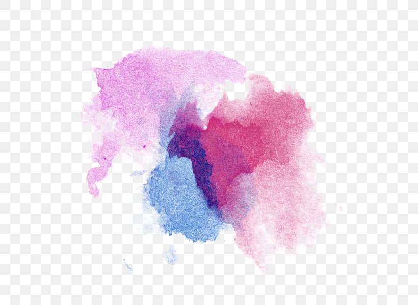 Watercolor Painting Blue-green Art, PNG, 600x600px, Watercolor Painting, Abstract Art, Art, Color, Magenta Download Free