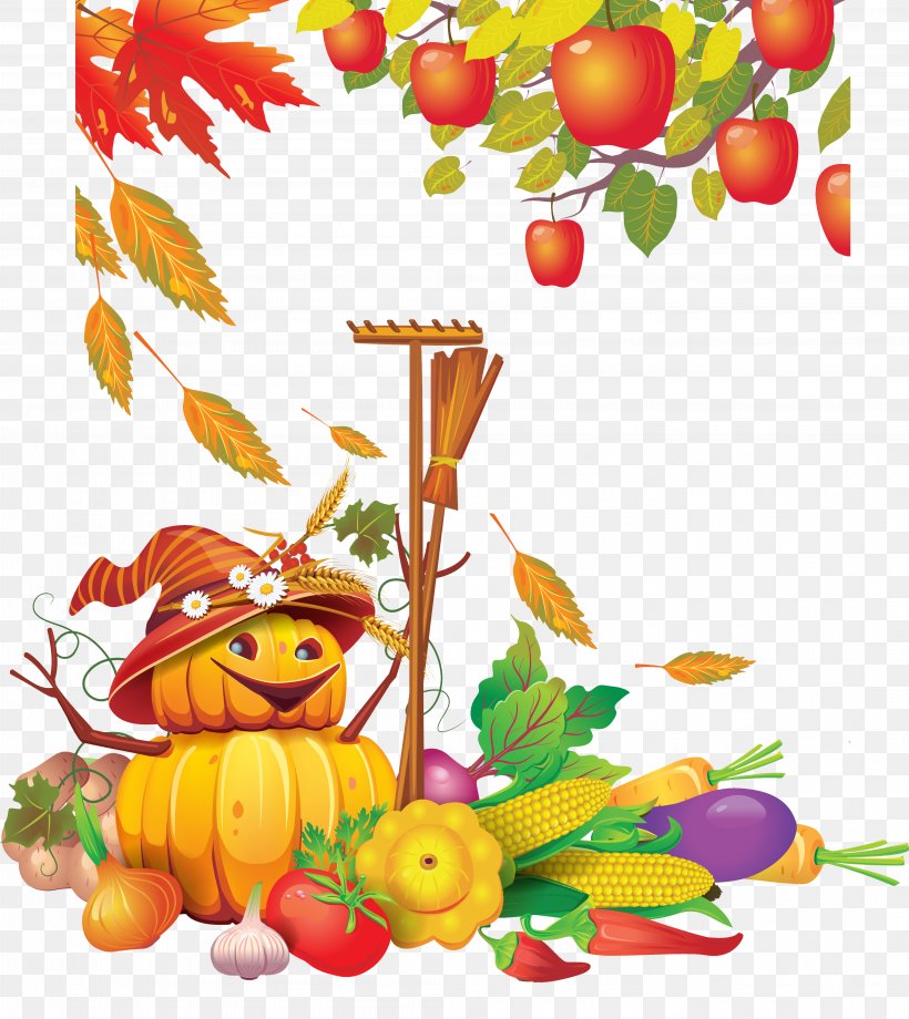 Autumn Vegetable Harvest Clip Art, PNG, 4207x4724px, Autumn, Art, Cut Flowers, Floral Design, Floristry Download Free
