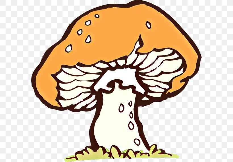 Clip Art Mushroom Stropharia Rugosoannulata Illustration Food, PNG, 600x570px, Mushroom, Cartoon, Food, Line Art, Microsoft Powerpoint Download Free