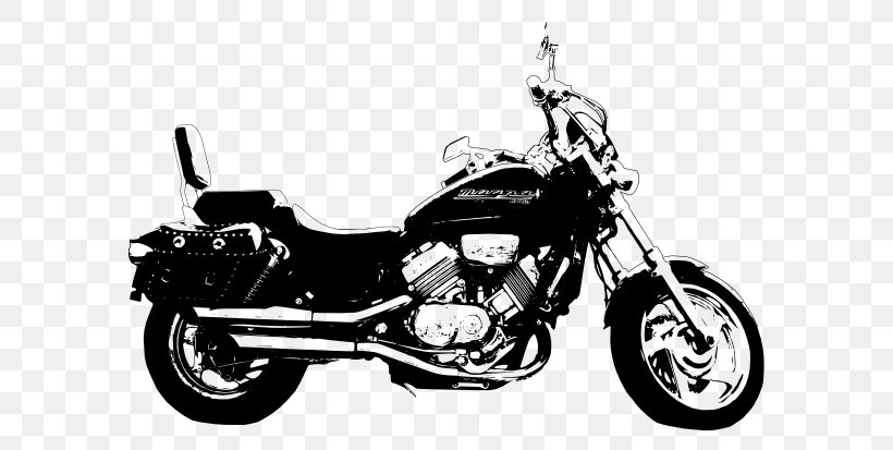 Scooter Motorcycle Accessories Harley-Davidson Clip Art, PNG, 611x413px, Scooter, Automotive Design, Black And White, Car, Chopper Download Free