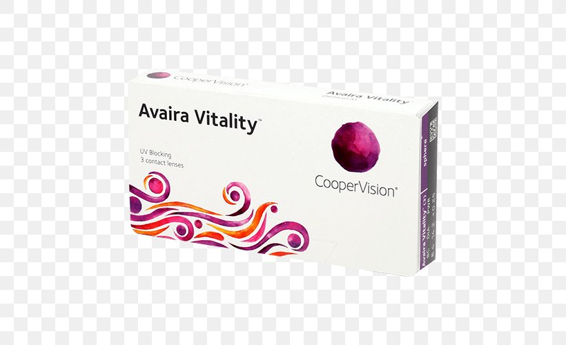 Contact Lenses CooperVision Avaira Vitality Avaira Contact Lens, PNG, 500x500px, Contact Lenses, Astigmatism, Avaira Contact Lens, Avaira Vitality, Coopervision Download Free