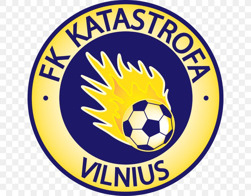 FK Katastrofa Vilnius FC Vova FK TERA Vilnius VJFK Trakai, PNG, 640x640px, Vilnius, Area, Ball, Brand, Football Download Free