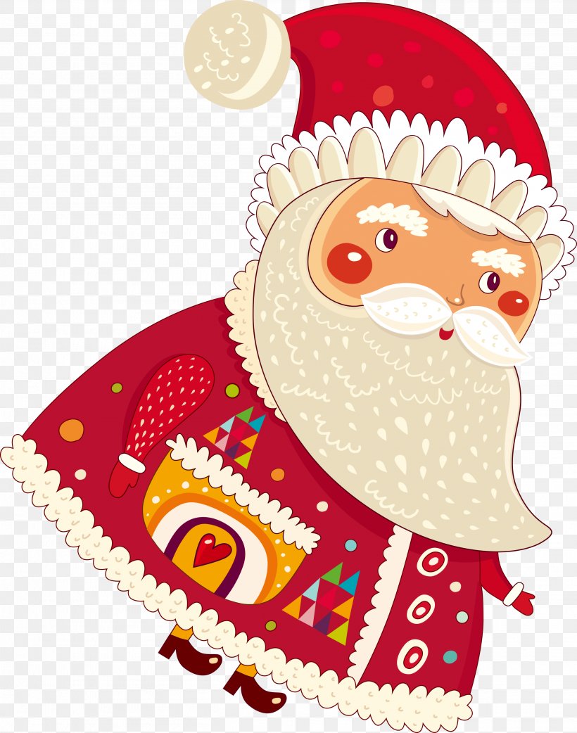 Santa Claus Christmas Card Cartoon, PNG, 2712x3447px, Santa Claus, Art, Cartoon, Christmas, Christmas Card Download Free