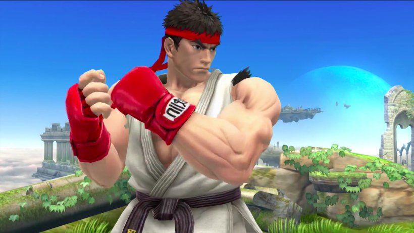 Super Smash Bros. For Nintendo 3DS And Wii U Street Fighter IV Ryu Mario, PNG, 1440x811px, Street Fighter Iv, Amiibo, Arm, Combo, Downloadable Content Download Free
