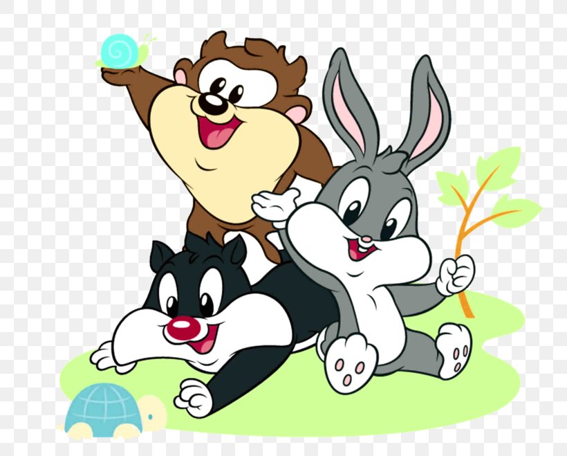 Tweety Tasmanian Devil Bugs Bunny Daffy Duck Sylvester, PNG, 800x659px, Watercolor, Cartoon, Flower, Frame, Heart Download Free