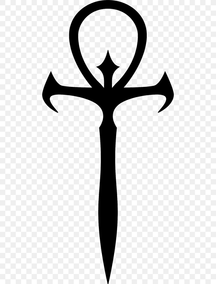 Vampire: The Masquerade Tattoo Symbol Ankh, PNG, 500x1078px, Vampire The Masquerade, Ankh, Artwork, Black And White, Cross Download Free