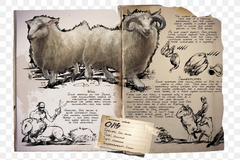ARK: Survival Evolved Sheep Baryonyx Iguanodon Yutyrannus, PNG, 1600x1064px, Ark Survival Evolved, Baryonyx, Basilosaurus, Cow Goat Family, Dinosaur Download Free