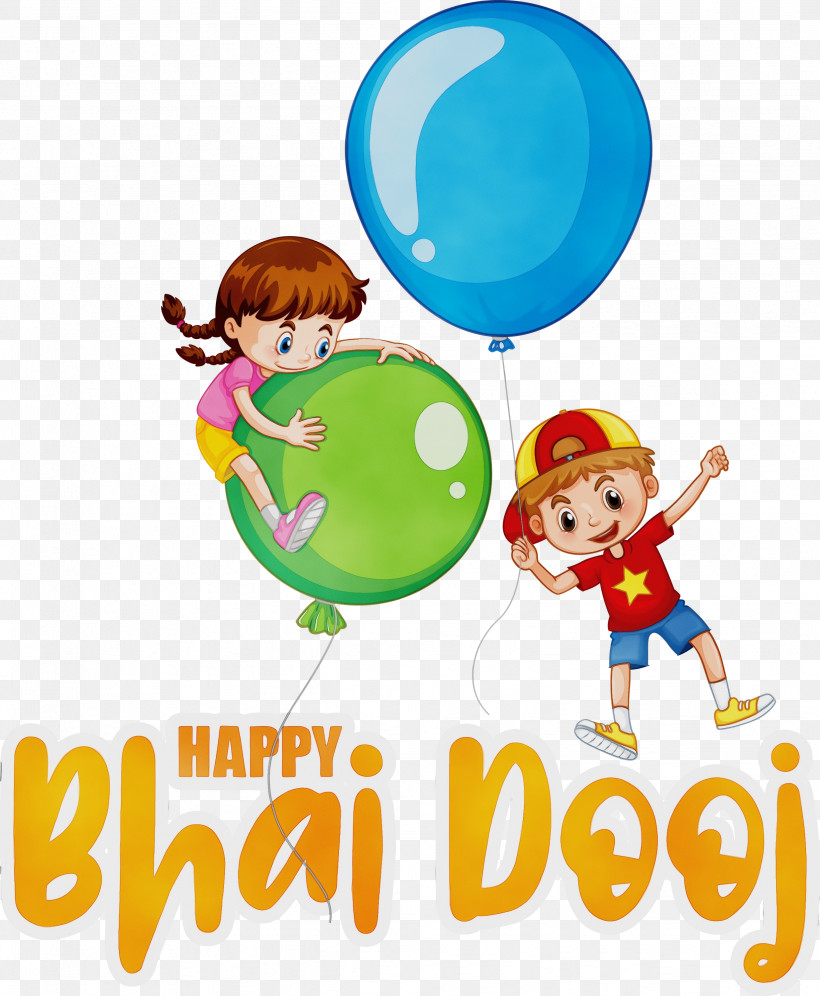 Balloon Human Cartoon Party Behavior, PNG, 2468x3000px, Bhai Dooj, Balloon, Behavior, Cartoon, Happiness Download Free