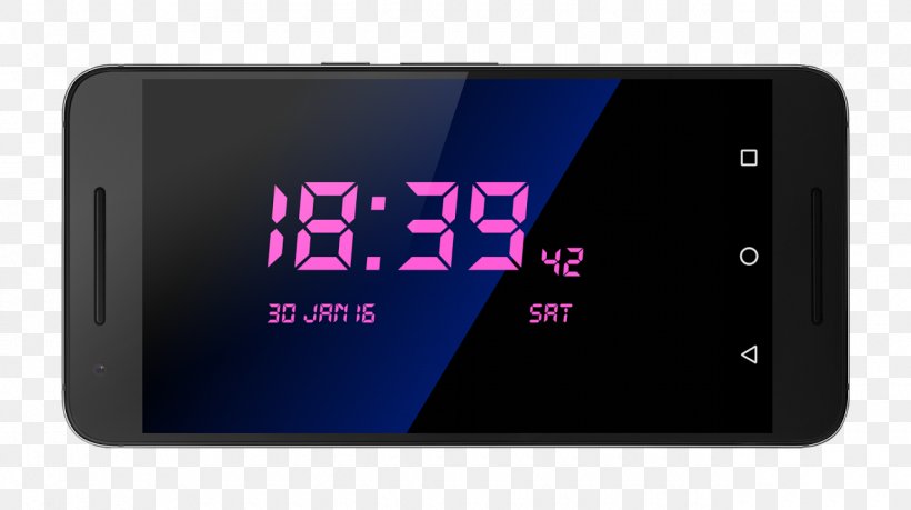 Smartphone Radio Clock Display Device, PNG, 1280x717px, Smartphone, Alarm Clock, Brand, Clock, Computer Monitors Download Free