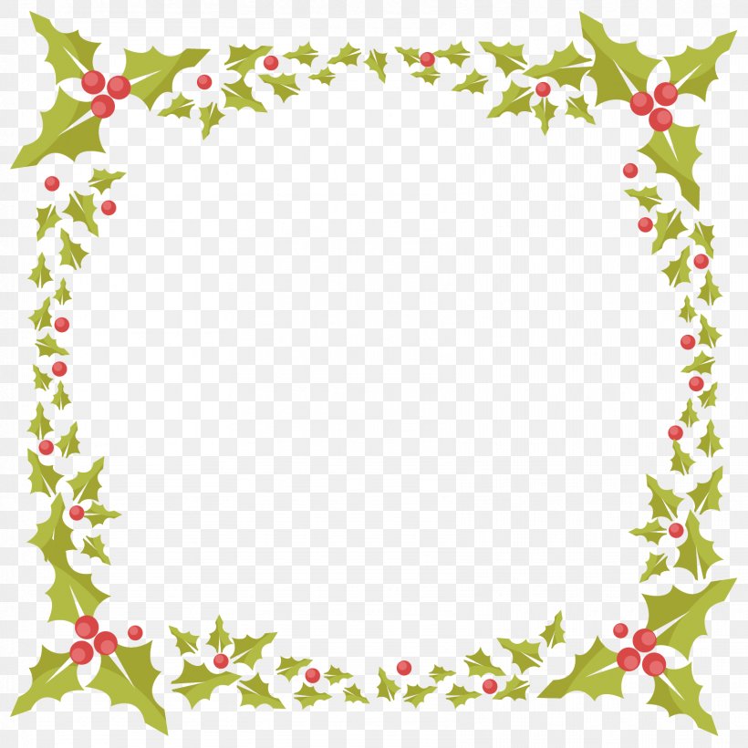 Christmas Euclidean Vector Santa Claus, PNG, 1667x1667px, Santa Claus, Area, Border, Christmas, Clip Art Download Free