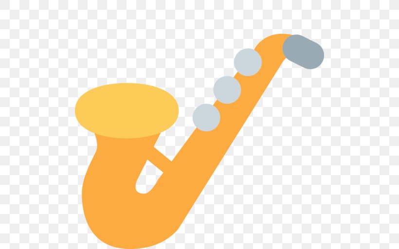 Emojipedia Saxophone IPhone Musician, PNG, 512x512px, Watercolor, Cartoon, Flower, Frame, Heart Download Free