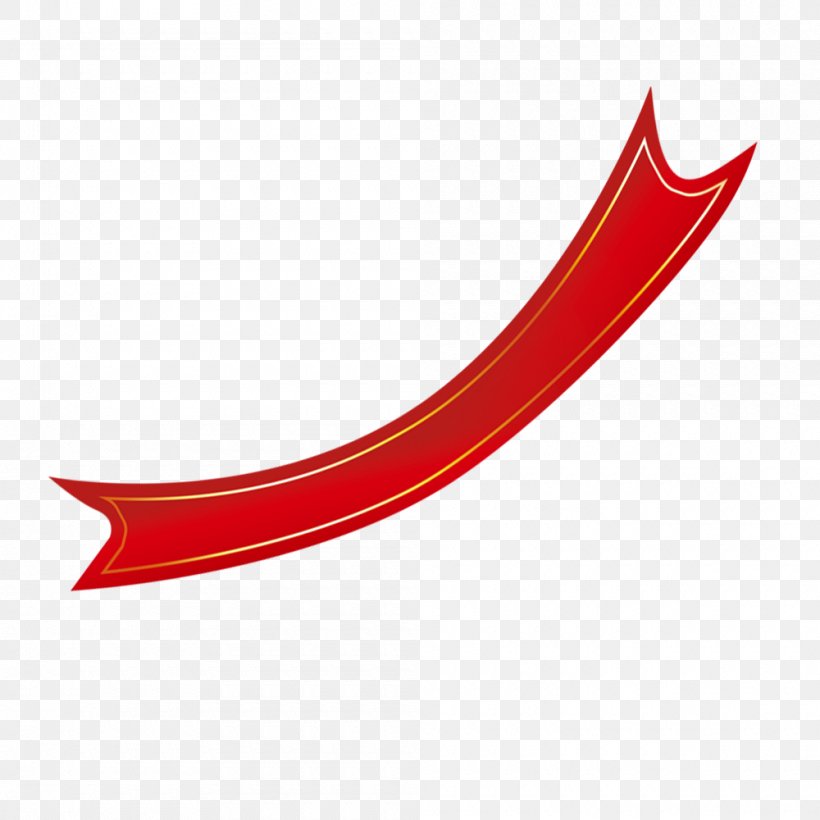 Red Ribbon, PNG, 1000x1000px, Red Ribbon, Color, Designer, Gratis, Orange Download Free