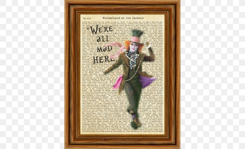 Alice's Adventures In Wonderland Mad Hatter Fairy Tale, PNG, 500x500px, Mad Hatter, Art, Caucus, Clown, Dodo Download Free