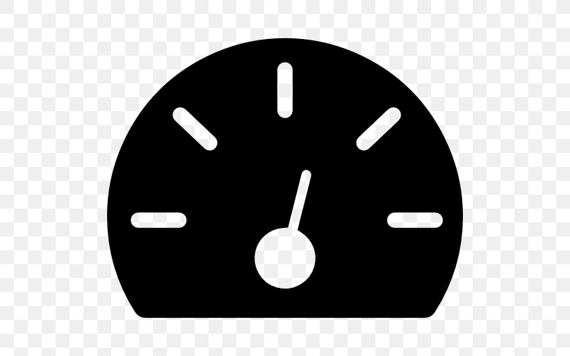 Download Clip Art, PNG, 512x512px, Vecteur, Black And White, Clock, Computer Program, Speedometer Download Free