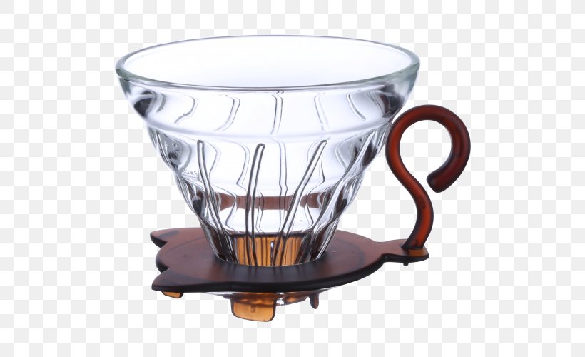 Coffee Cup Glass Brewed Coffee Distillation, PNG, 500x500px, Coffee, Brewed Coffee, Chemex Coffeemaker, Chemex Six Cup Glass Handle, Coffee Cup Download Free