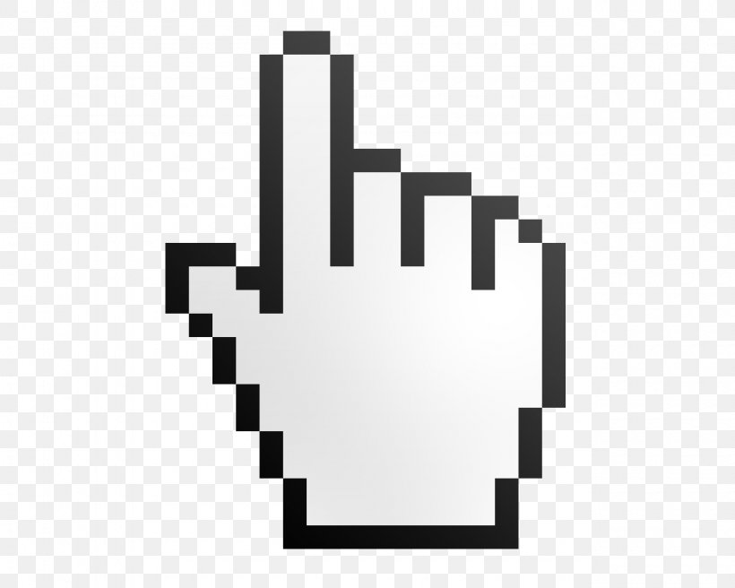 Computer Mouse Pointer Cursor, PNG, 1280x1024px, Computer Mouse, Black And White, Brand, Computer, Computer Monitors Download Free