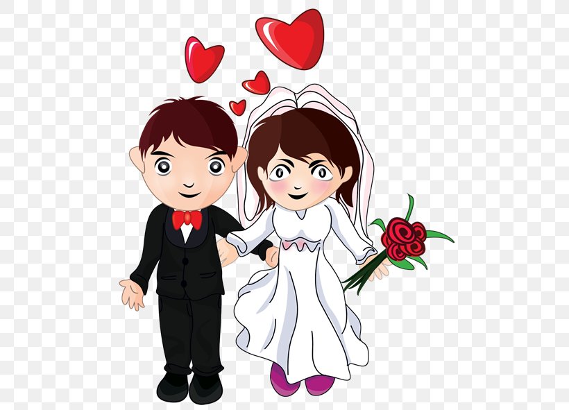 Cartoon Wedding Bridegroom Clip Art, PNG, 520x591px, Watercolor, Cartoon, Flower, Frame, Heart Download Free