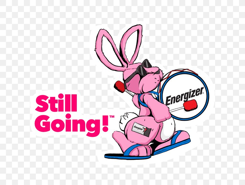 Energizer Bunny Logo Sticker, PNG, 618x618px, Watercolor, Cartoon, Flower, Frame, Heart Download Free