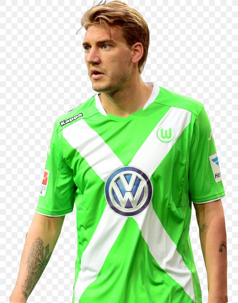 Nicklas Bendtner VfL Wolfsburg Bundesliga Football, PNG, 753x1044px, Nicklas Bendtner, Ball, Bundesliga, Clothing, Daniel Didavi Download Free