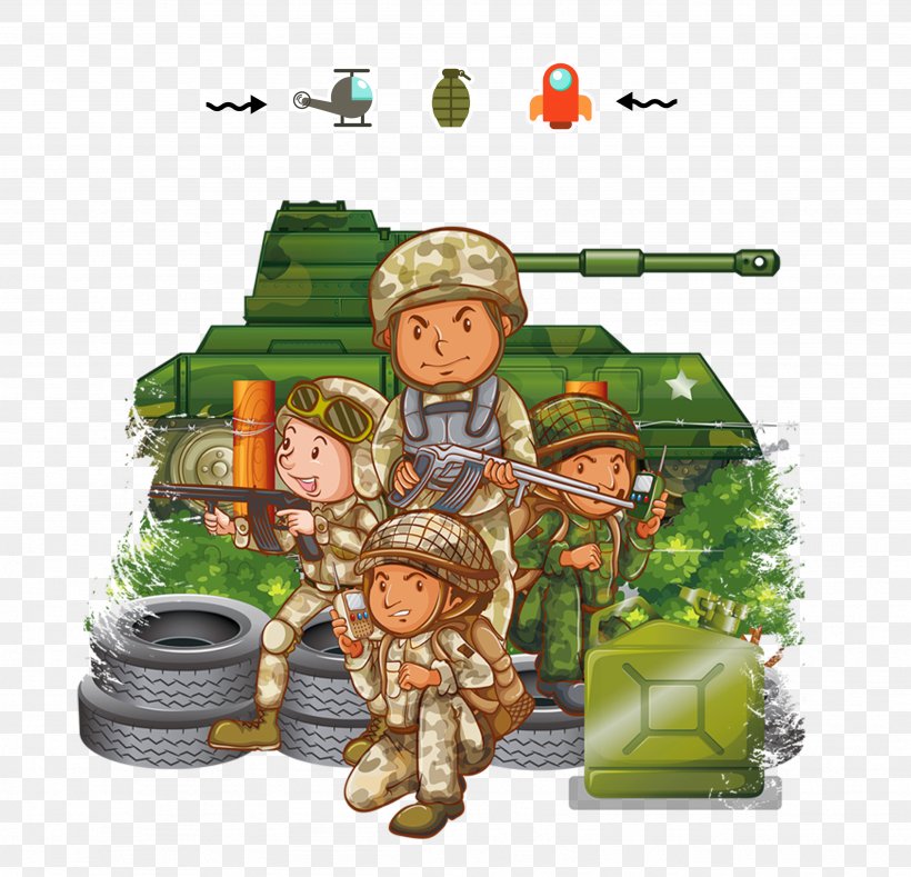Royalty-free Soldier Army Military, PNG, 3484x3353px, Royaltyfree, Army, Cartoon, Fictional Character, Human Behavior Download Free