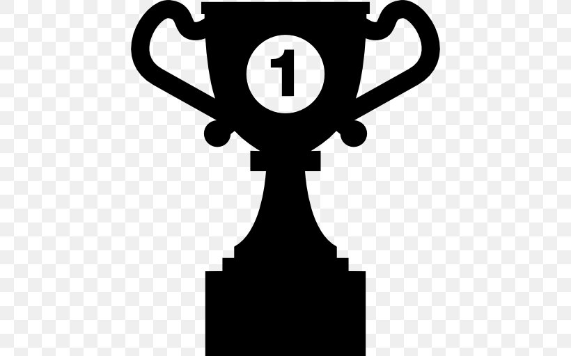 Desktop Wallpaper Trophy Clip Art, PNG, 512x512px, Trophy, Award, Black And White, Brand, Logo Download Free