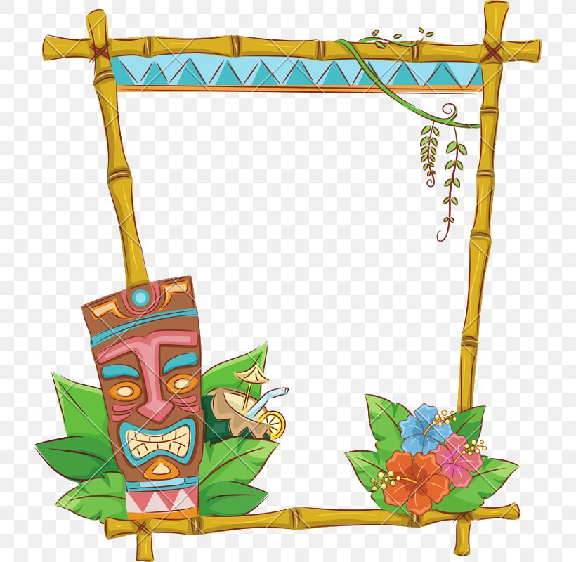 Hawaiian Language Tiki Picture Frames Clip Art, PNG, 722x800px, Hawaii, Art, Character, Fictional Character, Hawaiian Language Download Free