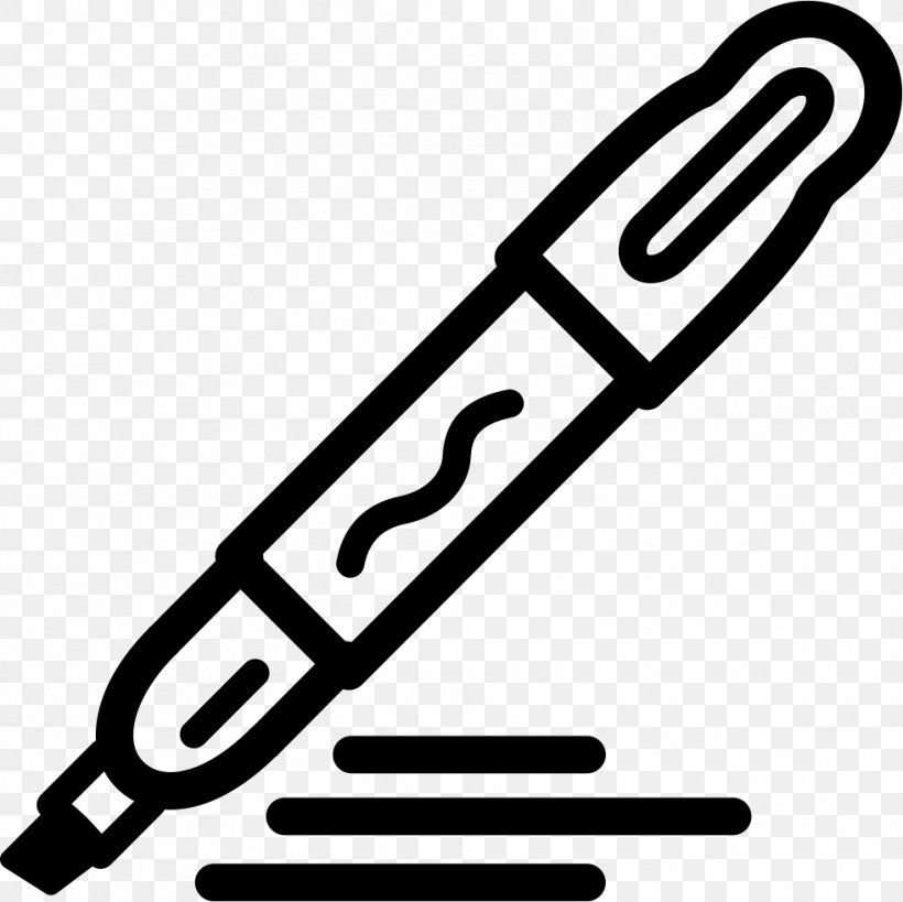 Marker Pen Drawing Vector Graphics Logo, PNG, 981x980px, Marker Pen, Auto Part, Black And White, Brand, Drawing Download Free