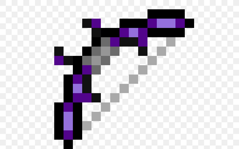 Minecraft: Pocket Edition Terraria Minecraft Mods, PNG, 512x512px, Minecraft, Bow And Arrow, Epic Games, Game, Magenta Download Free