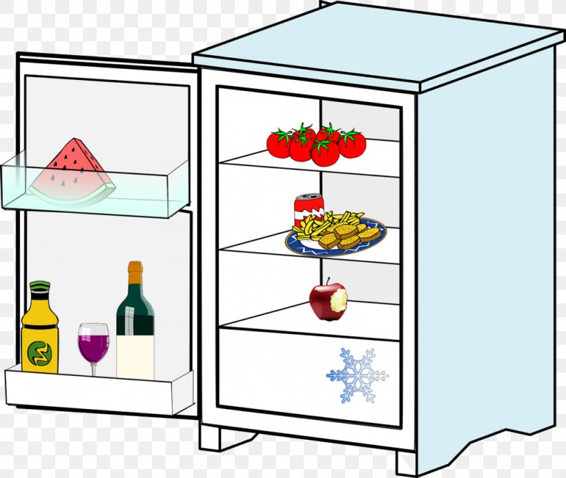 Refrigerator Magnets Freezers Home Appliance Clip Art, PNG, 1024x866px, Refrigerator, Area, Freezers, Furniture, Home Appliance Download Free
