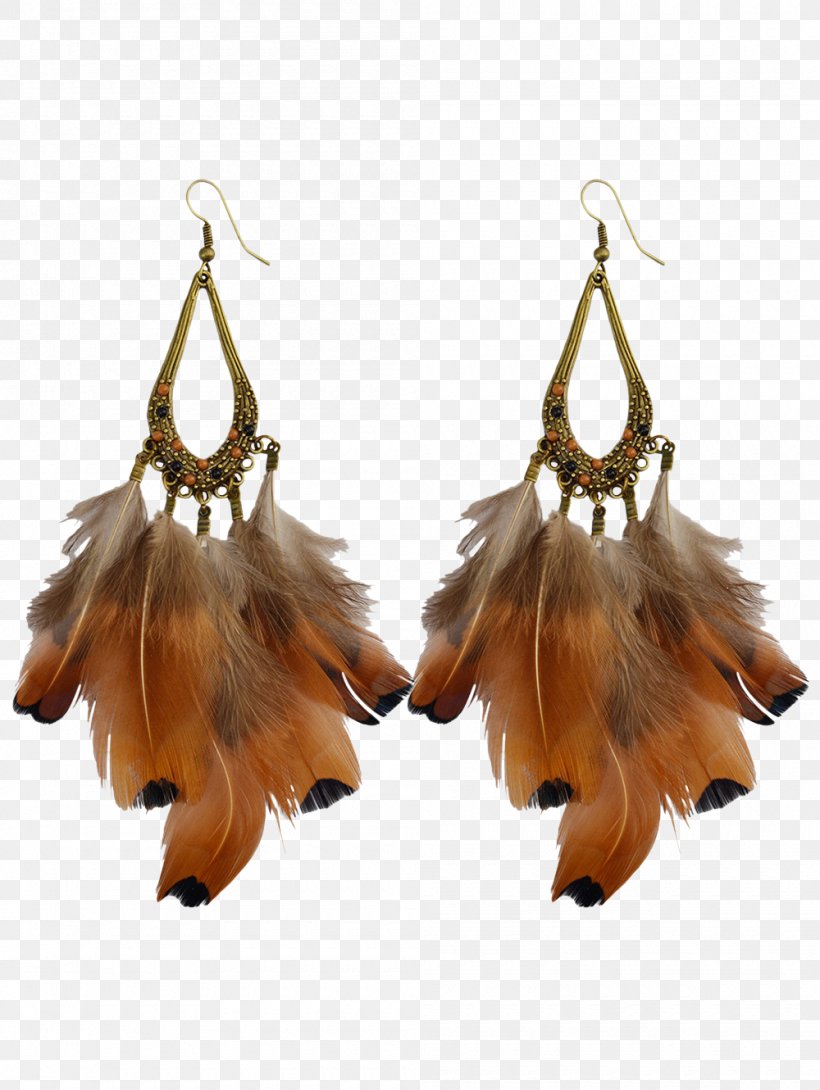 Earring Jewellery Feather Clothing Accessories Pearl, PNG, 1000x1330px, Earring, Brown, Clothing Accessories, Ear, Earrings Download Free