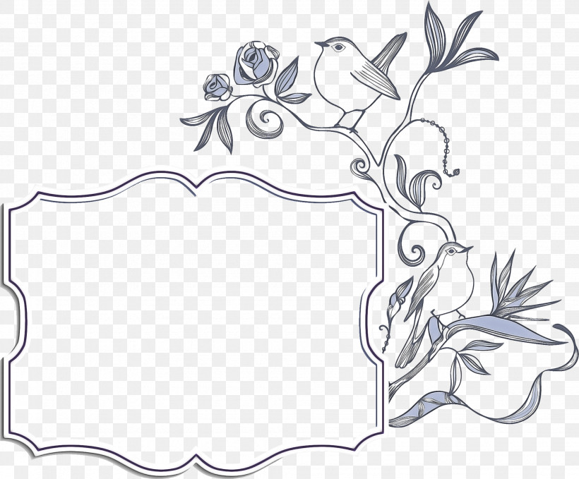 Line Art Plant Ornament Rectangle, PNG, 2055x1704px, Line Art, Ornament, Plant, Rectangle Download Free