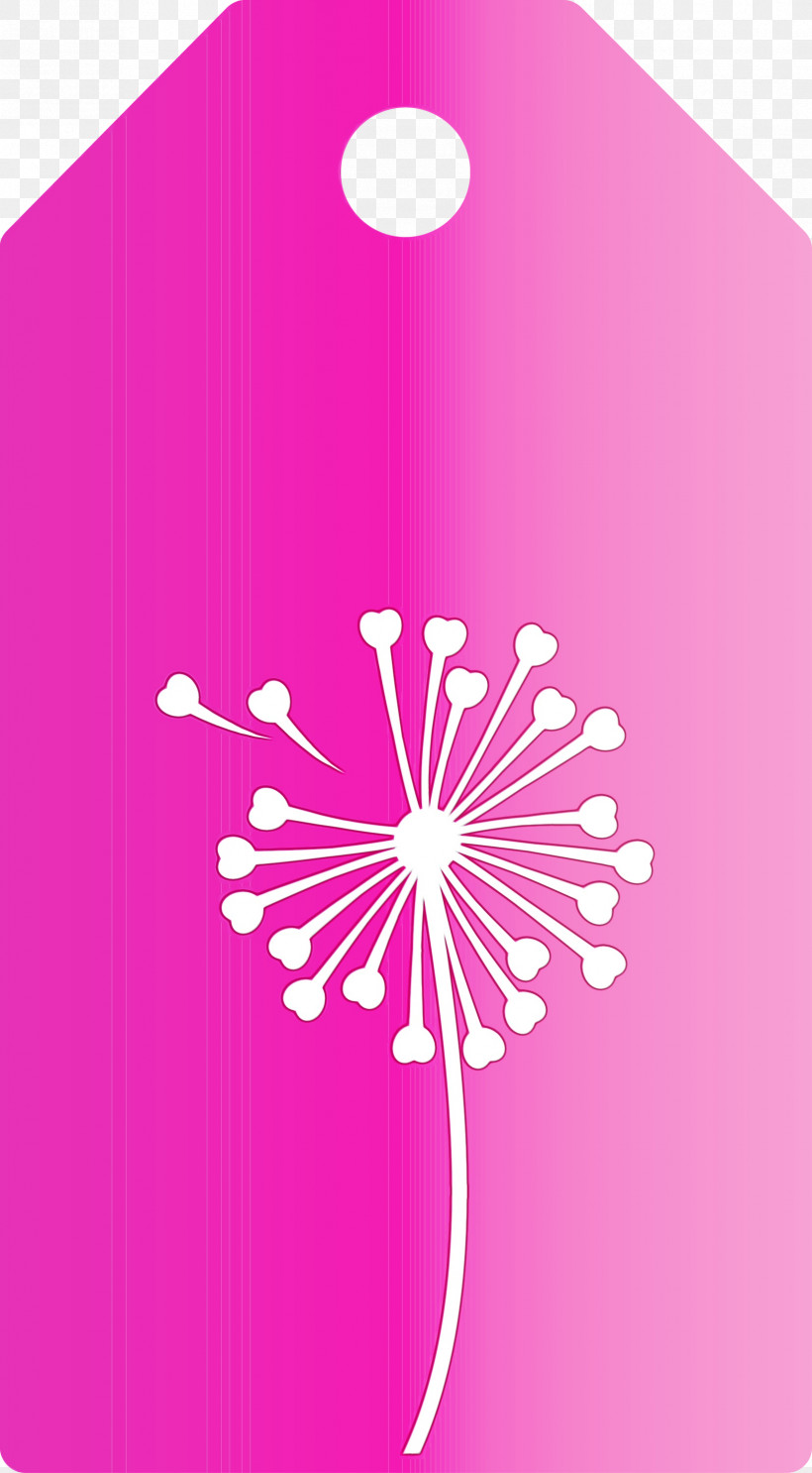 Petal Pink M Font Computer Line, PNG, 1655x3000px, Dandelion Tag, Biology, Computer, Flower, Line Download Free