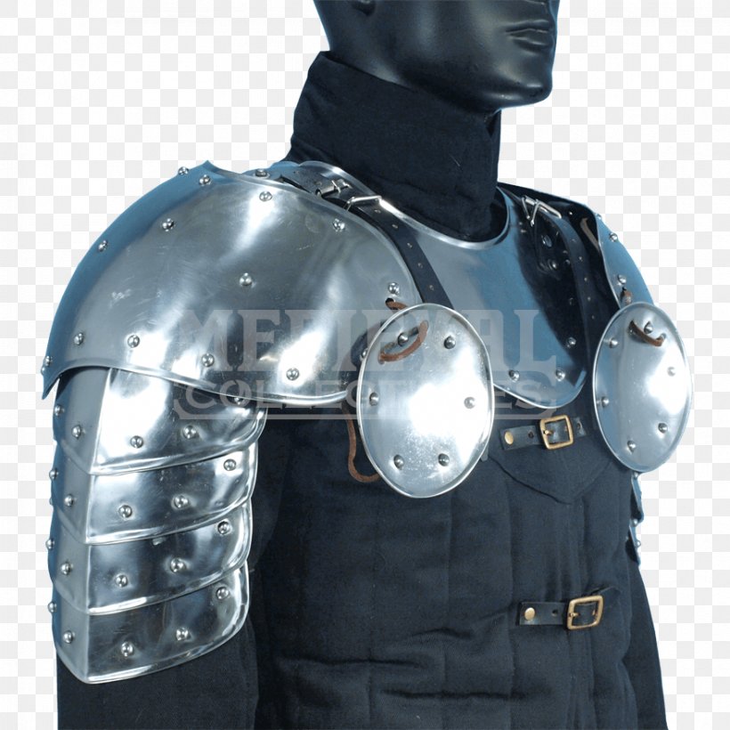 Plate Armour Body Armor Pauldron Components Of Medieval Armour, PNG, 879x879px, Plate Armour, Arm, Armour, Armzeug, Body Armor Download Free