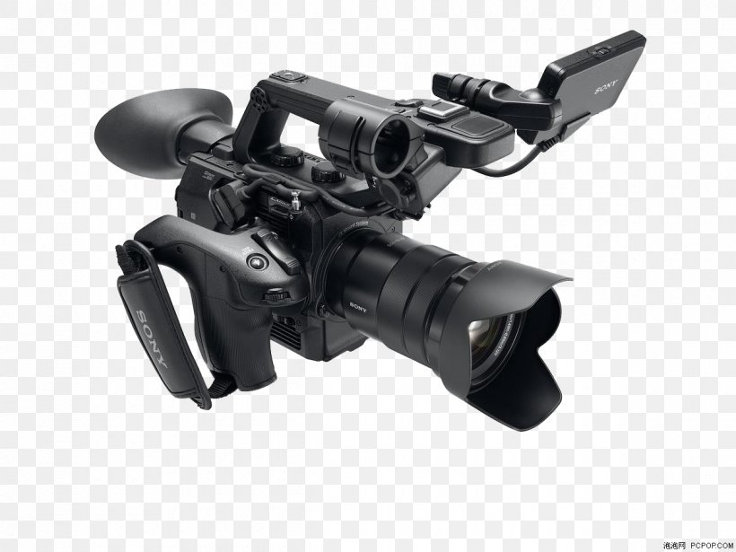 Super 35 Sony E-mount Camera Camcorder, PNG, 1200x900px, 4k Resolution, Super 35, Active Pixel Sensor, Camcorder, Camera Download Free