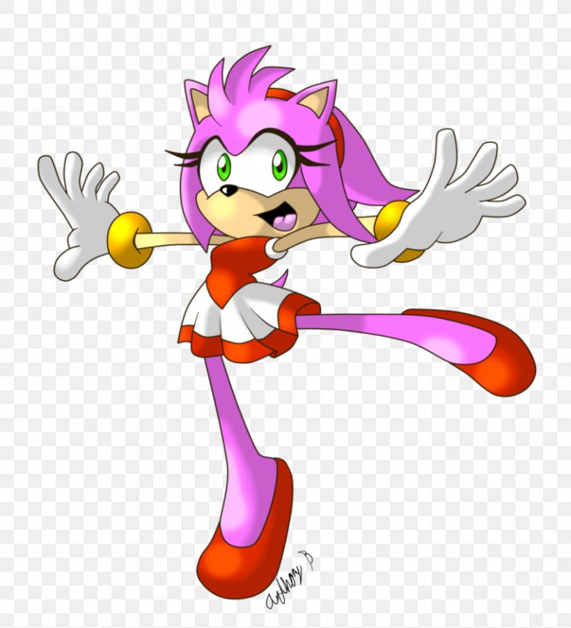 Amy Rose Mario & Sonic At The Olympic Games Mario & Sonic At The London 2012 Olympic Games Mario & Sonic At The Rio 2016 Olympic Games DeviantArt, PNG, 852x937px, Watercolor, Cartoon, Flower, Frame, Heart Download Free