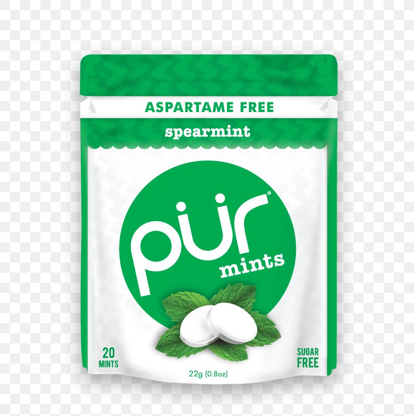 Chewing Gum Mentha Spicata PÜR Gum Mint Flavor, PNG, 708x824px, Chewing Gum, Aspartame, Brand, Flavor, Food Download Free