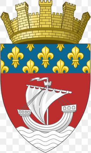 Paris - Coat Of Arms Of Paris Flag Of France Flag Of Paris PNG