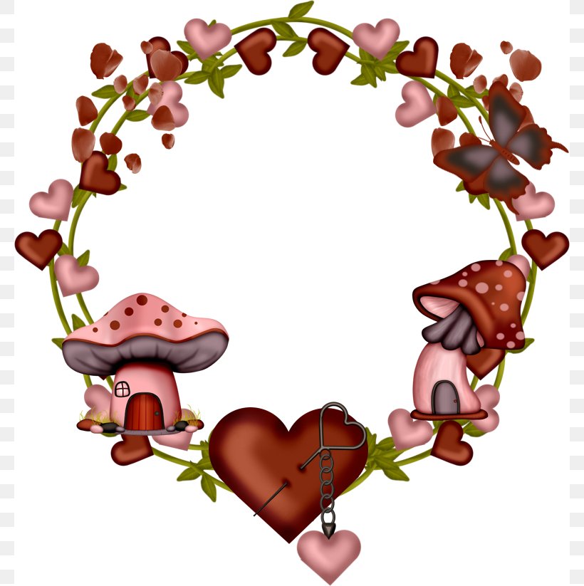 Flower Wreath Garland, PNG, 780x823px, Watercolor, Cartoon, Flower, Frame, Heart Download Free