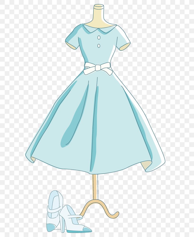 Gown High-heeled Footwear Skirt, PNG, 700x1000px, Gown, Aqua, Azure, Blue, Bridal Party Dress Download Free