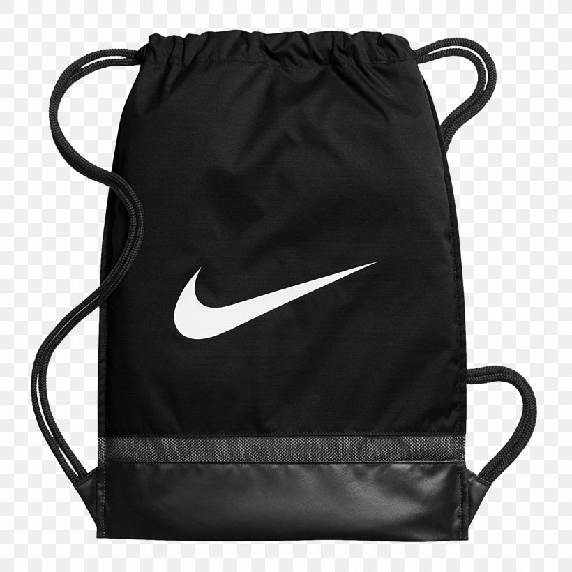 Nike Brasilia Gymsack Bag Drawstring Backpack, PNG, 1500x1500px, Nike, Adidas, Backpack, Bag, Black Download Free