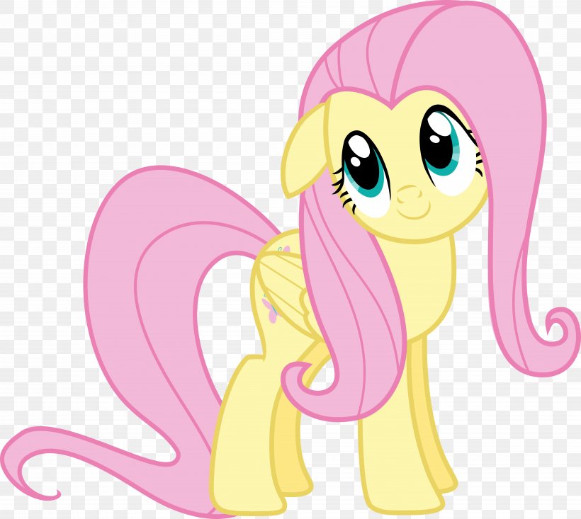 Pony Fluttershy Pinkie Pie Princess Cadance DeviantArt, PNG, 8000x7157px, Watercolor, Cartoon, Flower, Frame, Heart Download Free