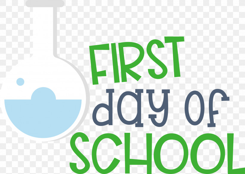 First Day Of School Education School, PNG, 3000x2134px, First Day Of School, Education, Green, Logo, Meter Download Free