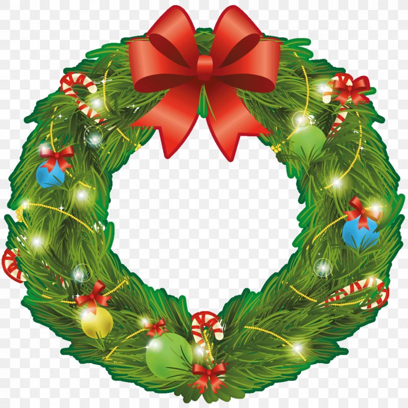 Garland Christmas Wreath Crown Clip Art, PNG, 1200x1200px, Garland, Aquifoliaceae, Christmas, Christmas Decoration, Christmas Lights Download Free