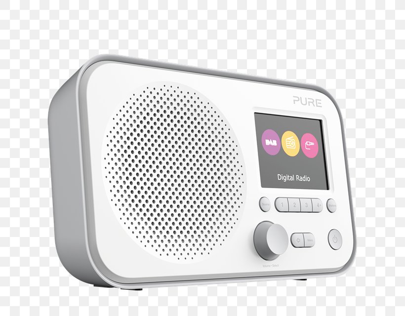 Digital Audio Broadcasting Pure Digital Radio FM Broadcasting, PNG, 640x640px, Digital Audio Broadcasting, Alarm Clocks, Am Broadcasting, Audio, Communication Device Download Free