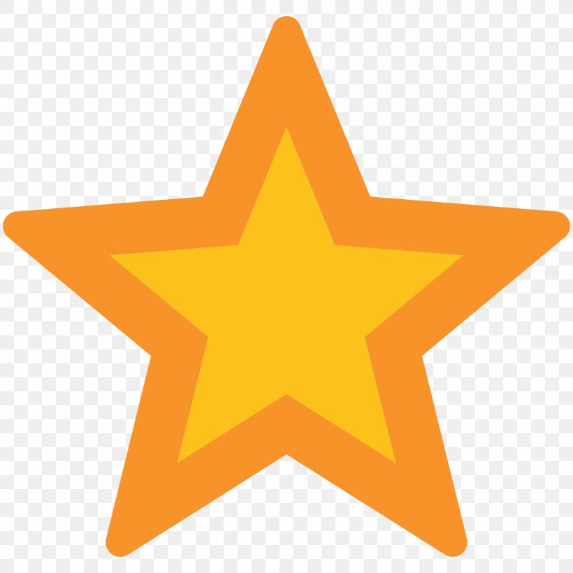 Emoji Five-pointed Star Clip Art, PNG, 2000x2000px, Emoji, Fivepointed Star, Interpunct, Noto Fonts, Orange Download Free