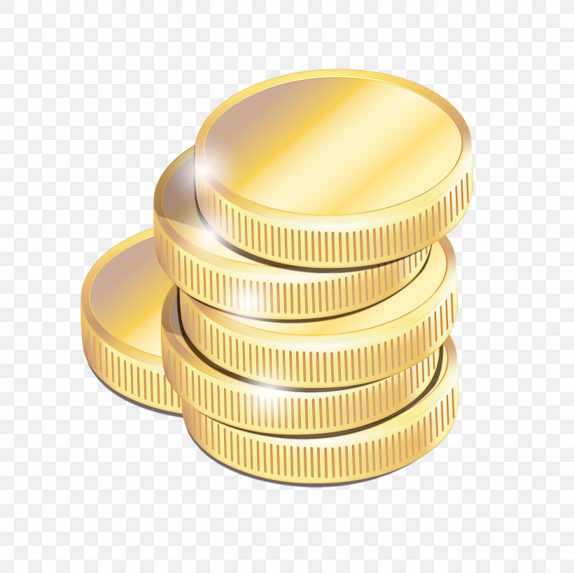 Metal Coin Currency Money Gold, PNG, 2670x2670px, Metal, Brass, Coin, Currency, Gold Download Free