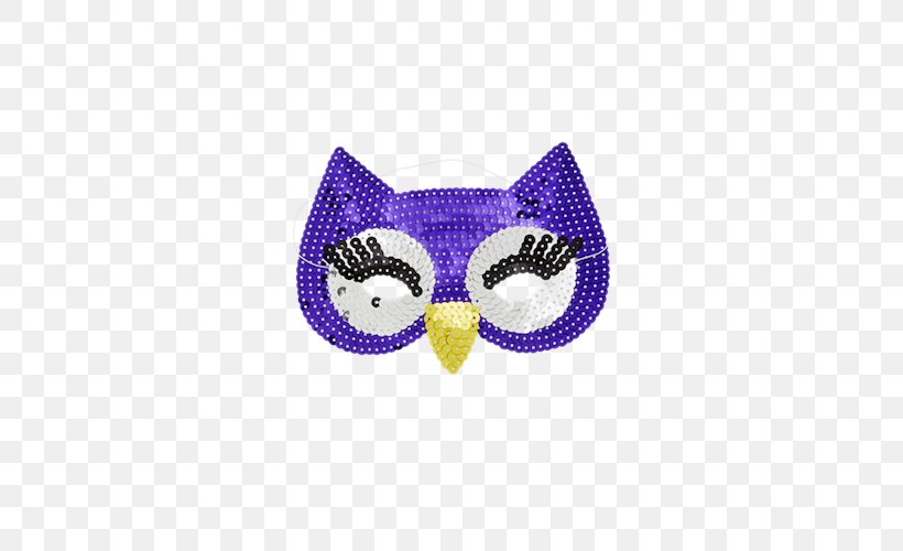 Owl Mask Disguise Costume Sequin, PNG, 500x500px, Owl, Bird Of Prey, Carnival, Costume, Disguise Download Free