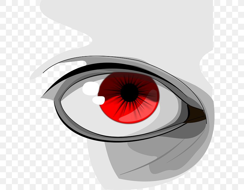 Red Eye Pupil Eyelid Clip Art, PNG, 622x640px, Watercolor, Cartoon, Flower, Frame, Heart Download Free