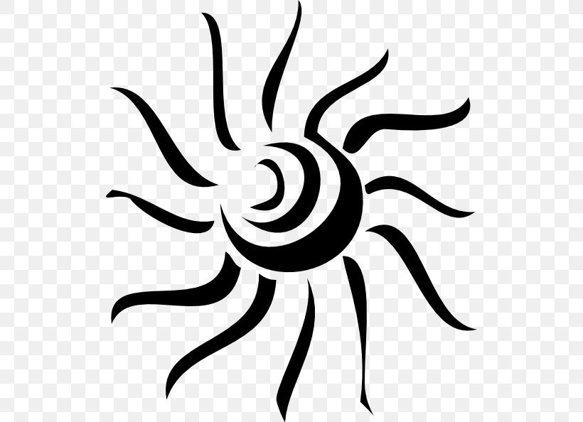 Sunlight Black And White Drawing Clip Art, PNG, 522x594px, Sunlight, Artwork, Black And White, Drawing, Flower Download Free